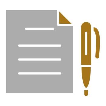 Assignment Vector Icon Style