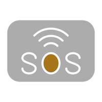 Sos Vector Icon Style