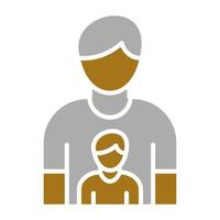 Model Male Vector Icon Style