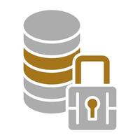 Data Security Vector Icon Style