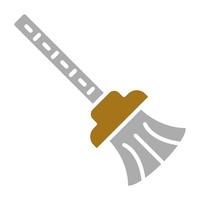 Broom Vector Icon Style