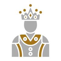 King Vector Icon Style