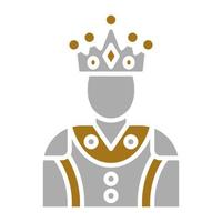 King Vector Icon Style