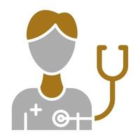 Patient Examination Vector Icon Style