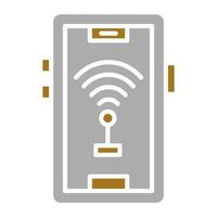 Wifi Tethering Vector Icon Style