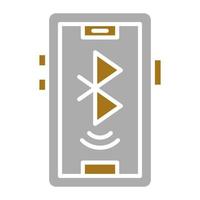 Bluetooth Connect Vector Icon Style