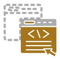 Drag and Drop Vector Icon Style