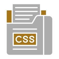 Css File Vector Icon Style