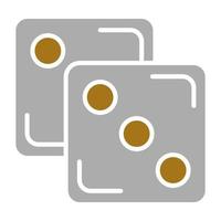 Dice Vector Icon Style