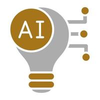Artificial Light Vector Icon Style