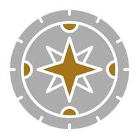 Compass Vector Icon Style