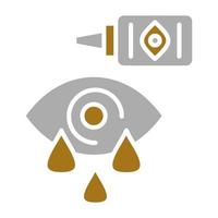 Artificial Tears Vector Icon Style