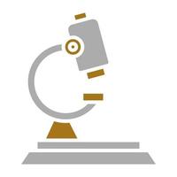 Microscope Vector Icon Style