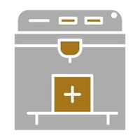 3D Printer Vector Icon Style
