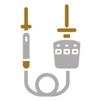 Voltage Indicator Vector Icon Style