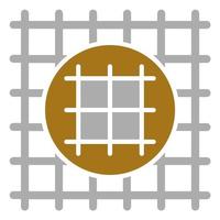 Wire Gauze Vector Icon Style