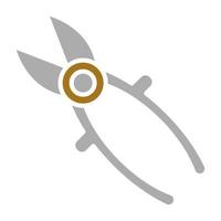 Wire Cutter Vector Icon Style