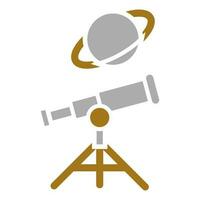 astronomía vector icono estilo