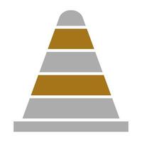 Cone Vector Icon Style