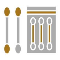 Cotton Swabs Vector Icon Style