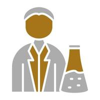 Chemist Vector Icon Style