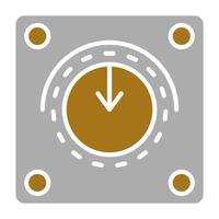 Dimmer Switch Vector Icon Style
