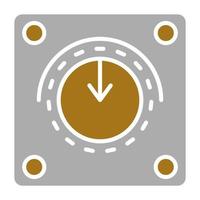 Dimmer Switch Vector Icon Style