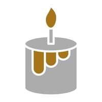 Candle Vector Icon Style