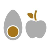 Healthy Fat Vector Icon Style