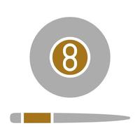 Billiards Vector Icon Style