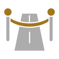 Red Carpet Vector Icon Style