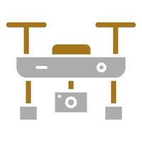 Camera Drone Vector Icon Style