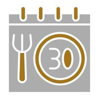 30 Day Challenge Vector Icon Style