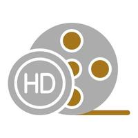 HD Film Vector Icon Style
