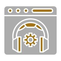 24 7 Support Vector Icon Style