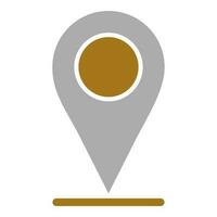 Current Location Vector Icon Style