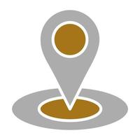 Location Marker Vector Icon Style