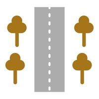 Roadside Vector Icon Style