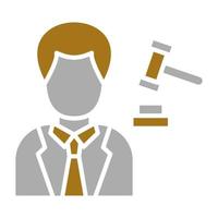 Defendant Male Vector Icon Style