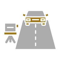 Speed Trap Vector Icon Style