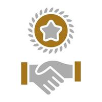 Handshake Vector Icon Style