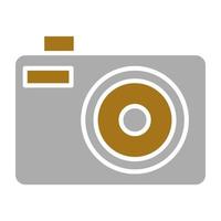 Compact Camera Vector Icon Style