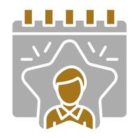Employee of the Year Vector Icon Style