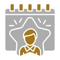 Employee of the Year Vector Icon Style