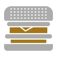 Burger Sandwich Vector Icon Style