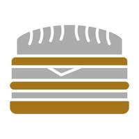 Cuban Sandwich Vector Icon Style