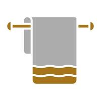 Towel Rack Vector Icon Style