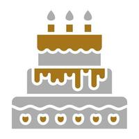 Cake Vector Icon Style