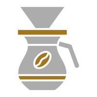 Coffee Filter Vector Icon Style