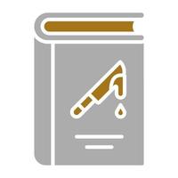 Literary Crime Vector Icon Style